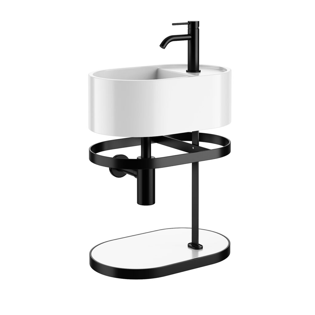 Cielo 〇2026小熊猫超级Les Petites 46 Ovale Vanity Unit_小熊猫超级