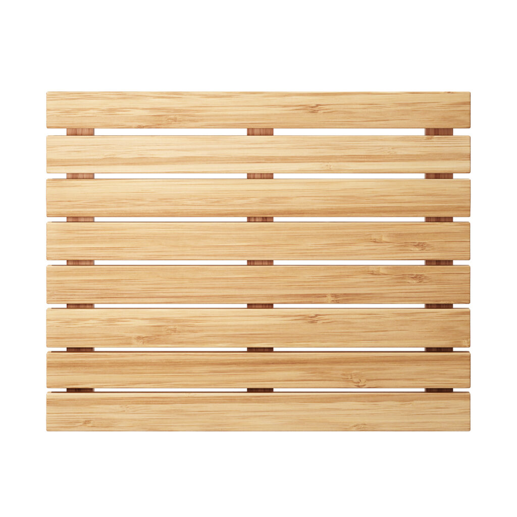 Bloomingville 〇2026小熊猫超级Aden Bath Bamboo Mat_小熊猫超级