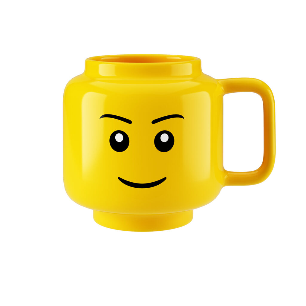 Lego Boy 大号 Ceramic Mug_小熊猫超级
