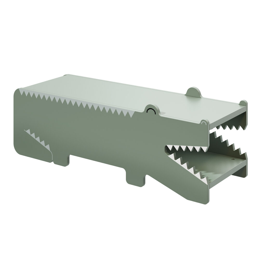Bloomingville Arnie MDF Green 长凳_小熊猫超级