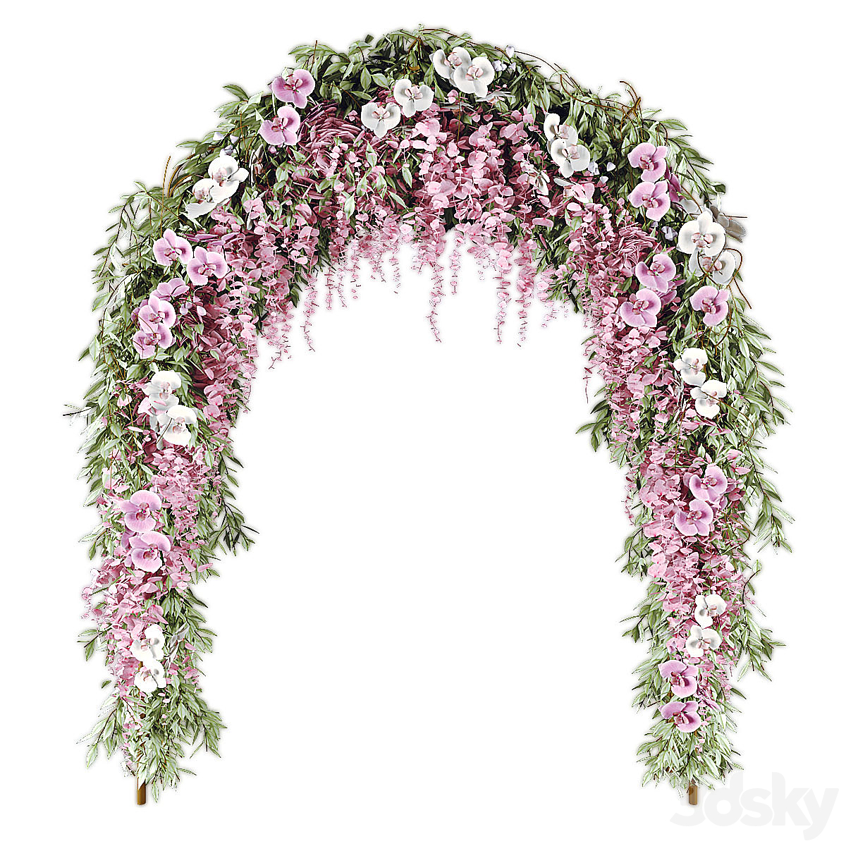 Wedding arch 03_小熊猫超级