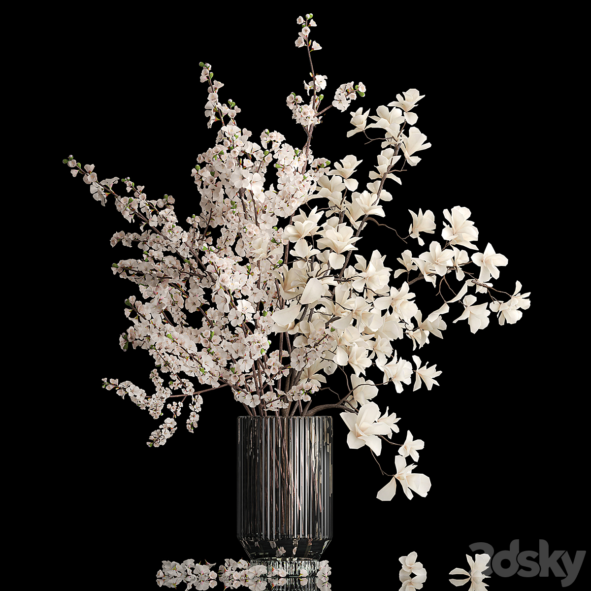 Winter 白色 bouquet 010224_小熊猫超级