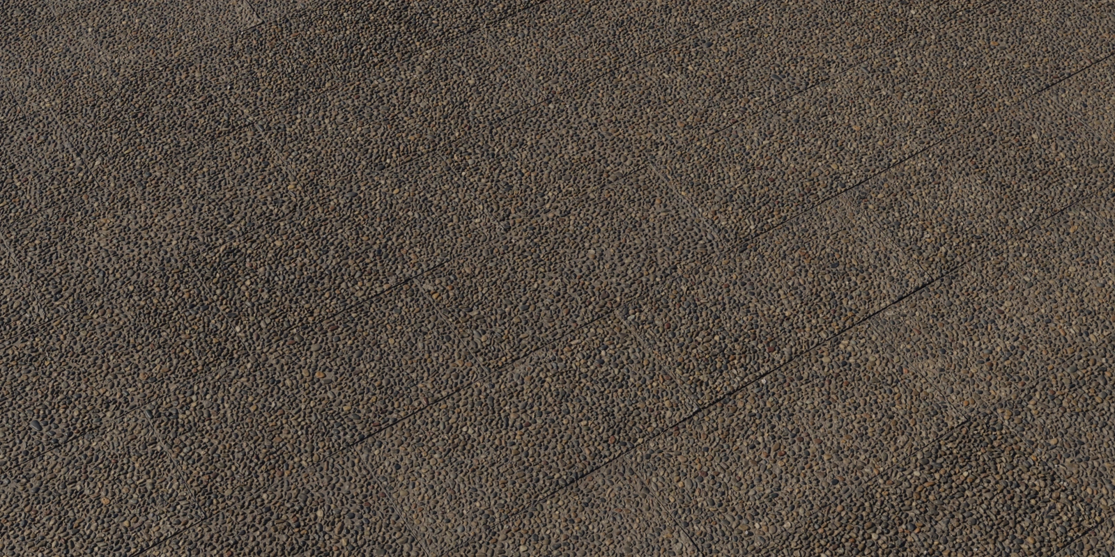 Pebble嵌入式路面_小熊猫超级