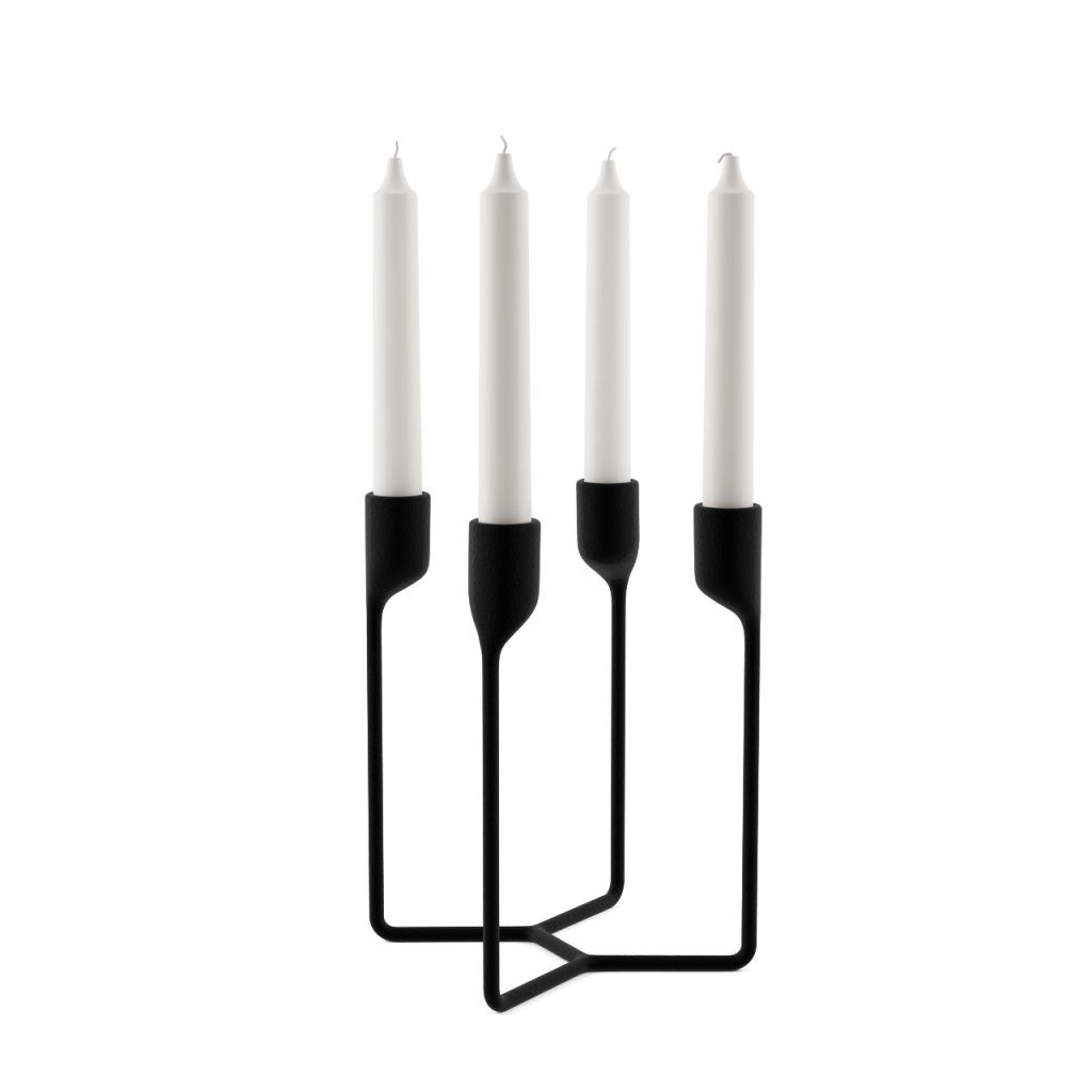 Normann Copenhagen Heima 4 臂 烛台_小熊猫超级