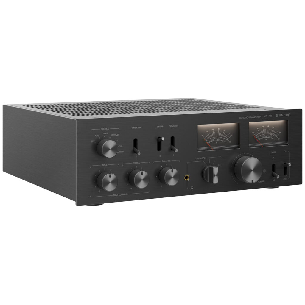Unitra WSH 805 Integrated Stereo Amplifier 黑色_小熊猫超级