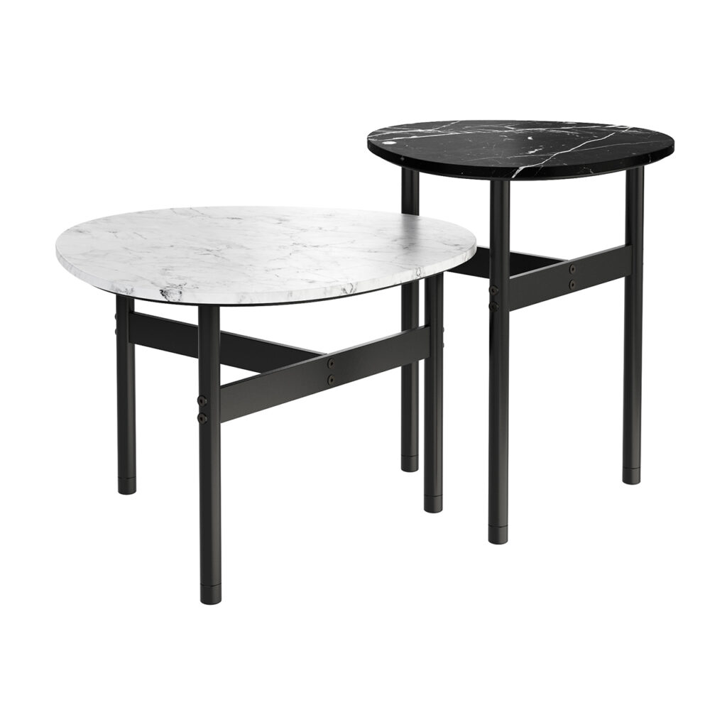 Knoll Citterio 桌子 Collection Side Tables_小熊猫超级