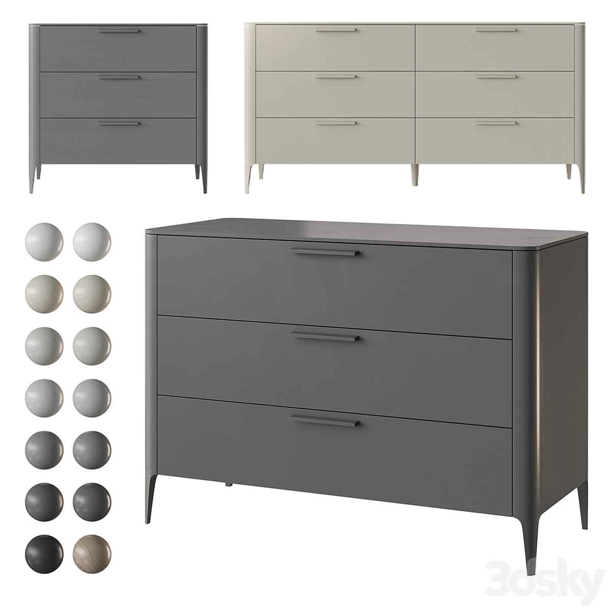 Ellipse 斗柜 type_小熊猫超级