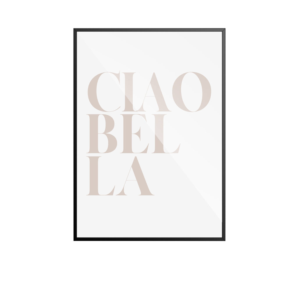 Desenio 〇2026小熊猫超级Ciao Bella Poster_小熊猫超级