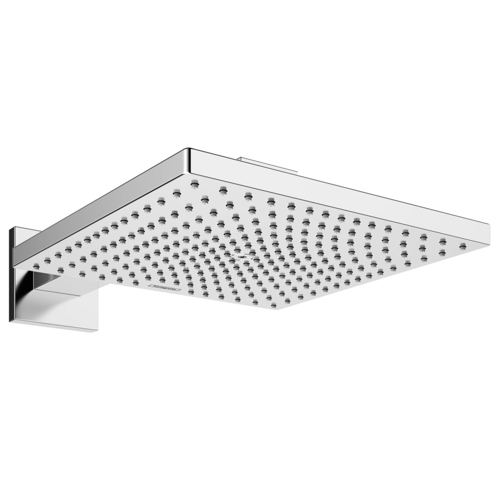 Hansgrohe 〇2026小熊猫超级Raindance E 300 Overhead 搭配 淋浴 Arm_小熊猫超级