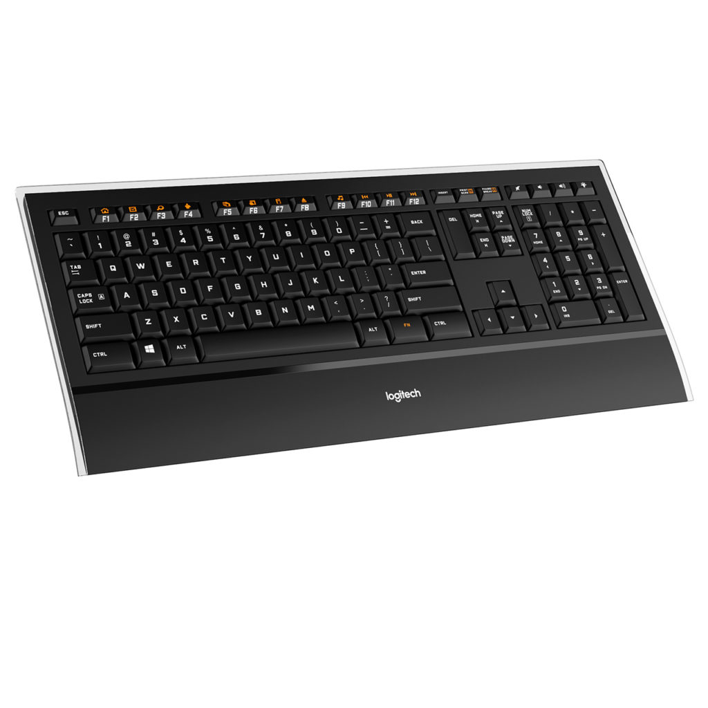 Logitech Illuminated 键盘 K740_小熊猫超级