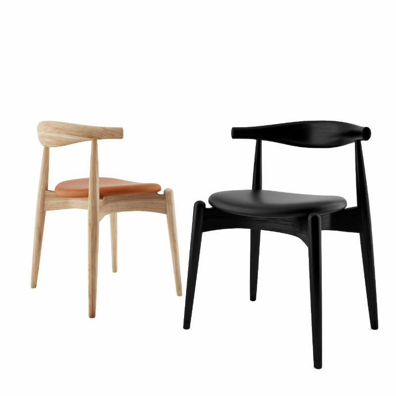 Hans Wegner CH 20 Elbow 椅子_小熊猫超级