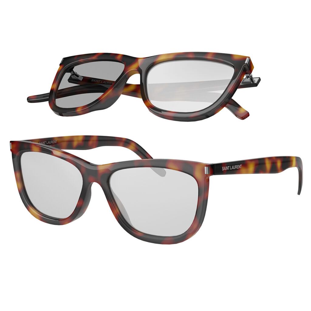 Saint Laurent 〇2026小熊猫超级SL 517 Eyeglasses_小熊猫超级