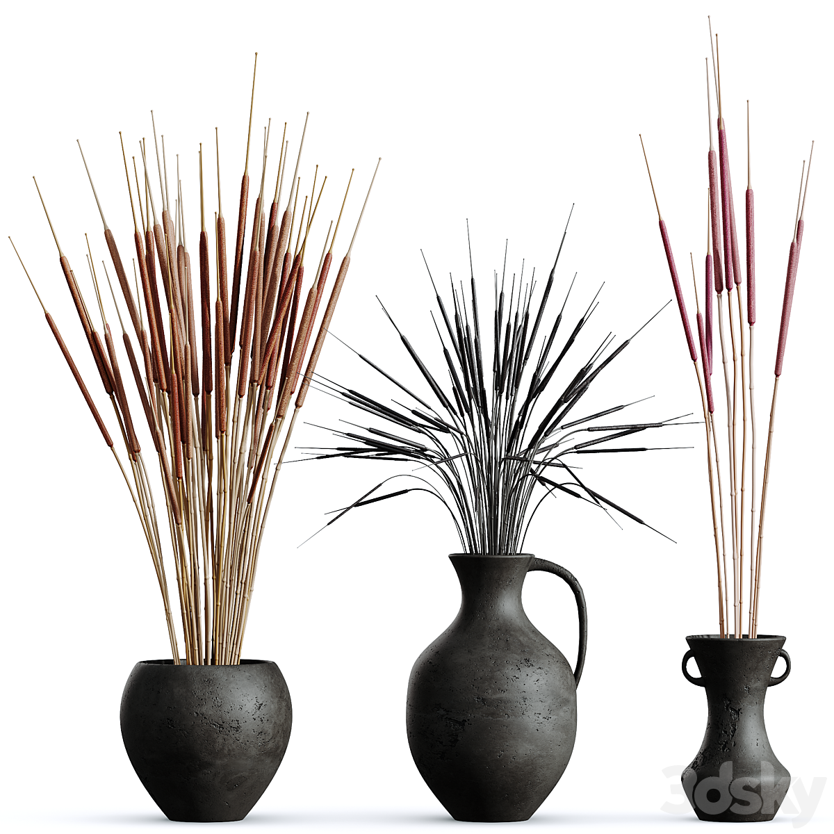 装饰 Stoilan Pampas Dried Branches Pampy_小熊猫超级