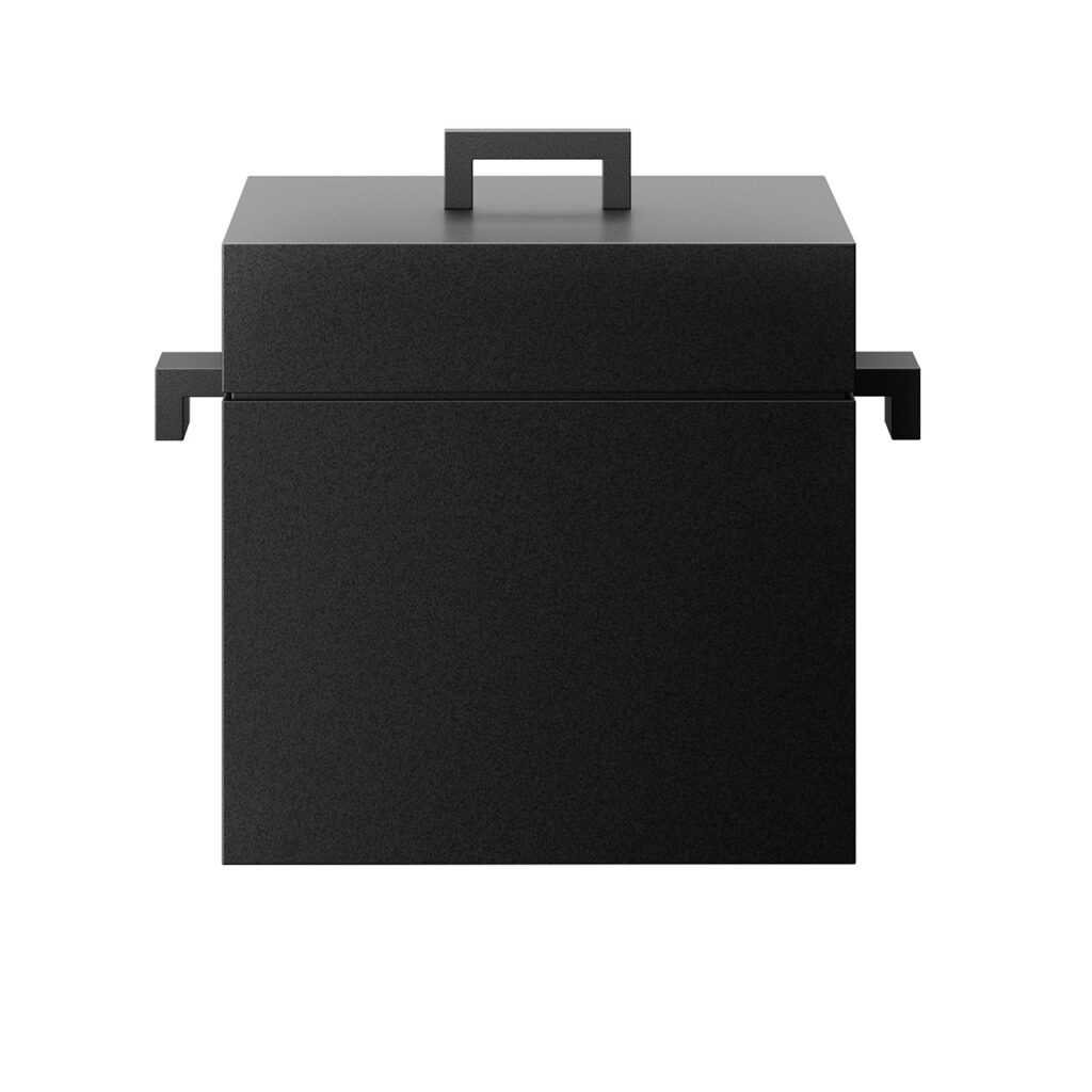Alessi Cubic Cooking Pot_小熊猫超级