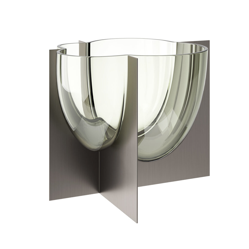 Adriani e Rossi Edizioni Bouble Murano 玻璃 花瓶_小熊猫超级