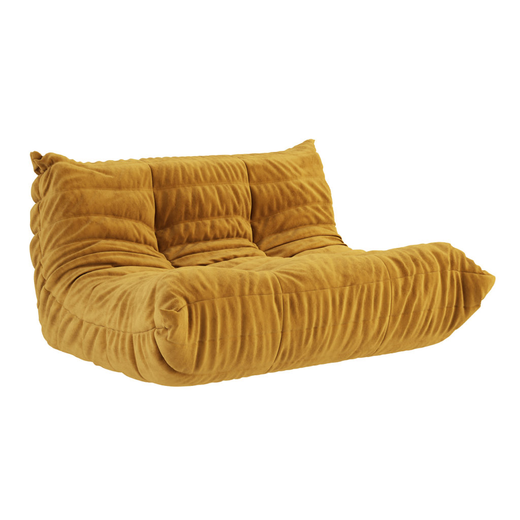 Ligne Roset Togo Loveseat 沙发_小熊猫超级