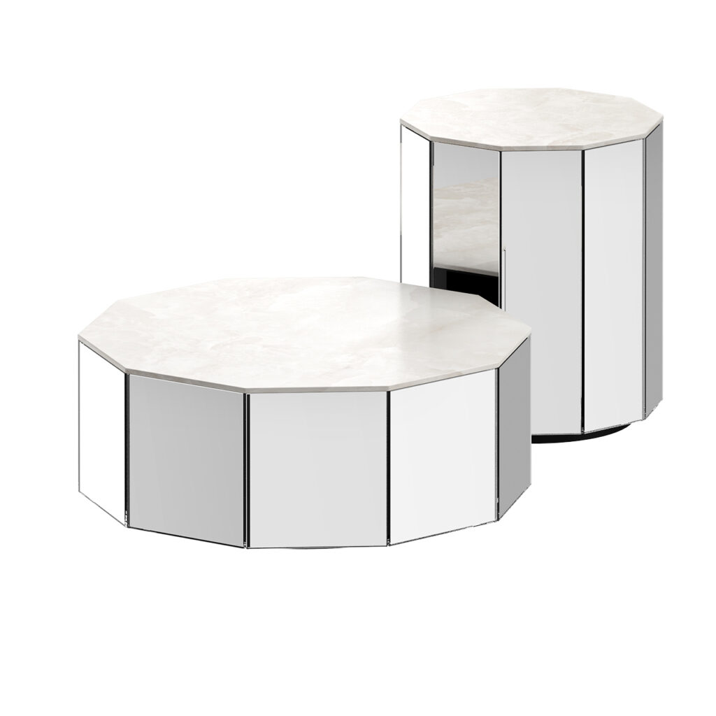 Tacchini 〇2026小熊猫超级Colonna 茶几 套装_小熊猫超级