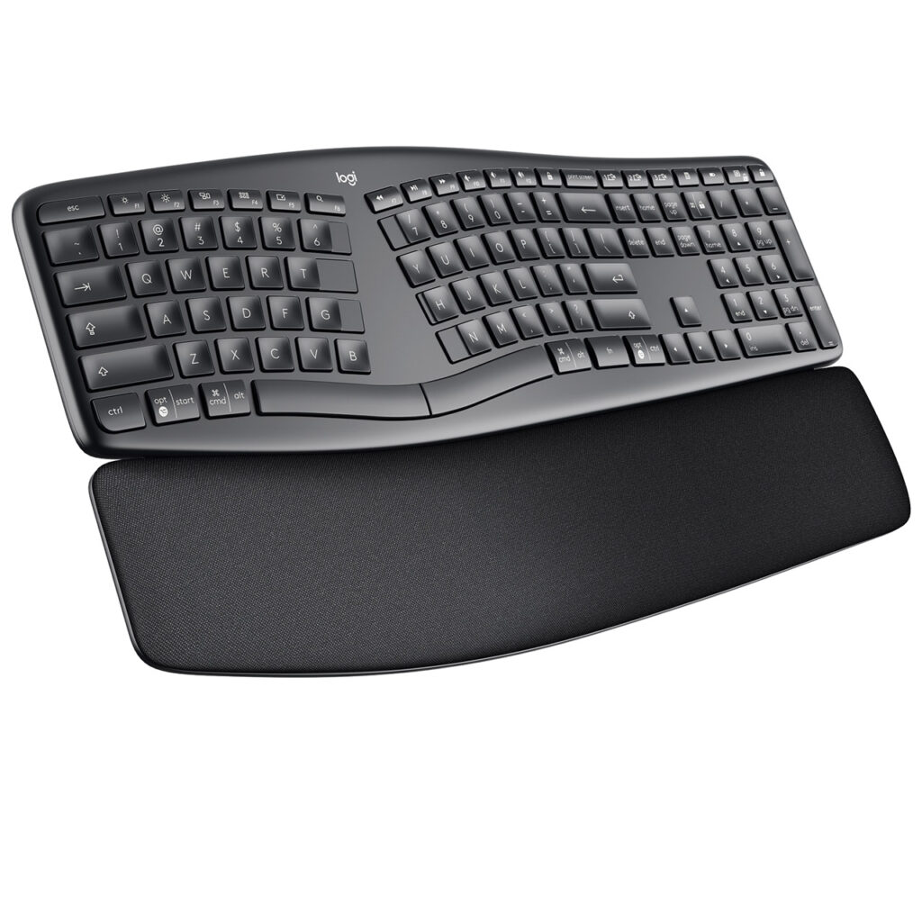 Logitech Ergo K860 无线 键盘_小熊猫超级