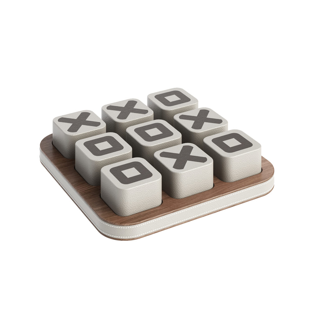 Poltrona Frau Tic Tac Toe Board Game_小熊猫超级