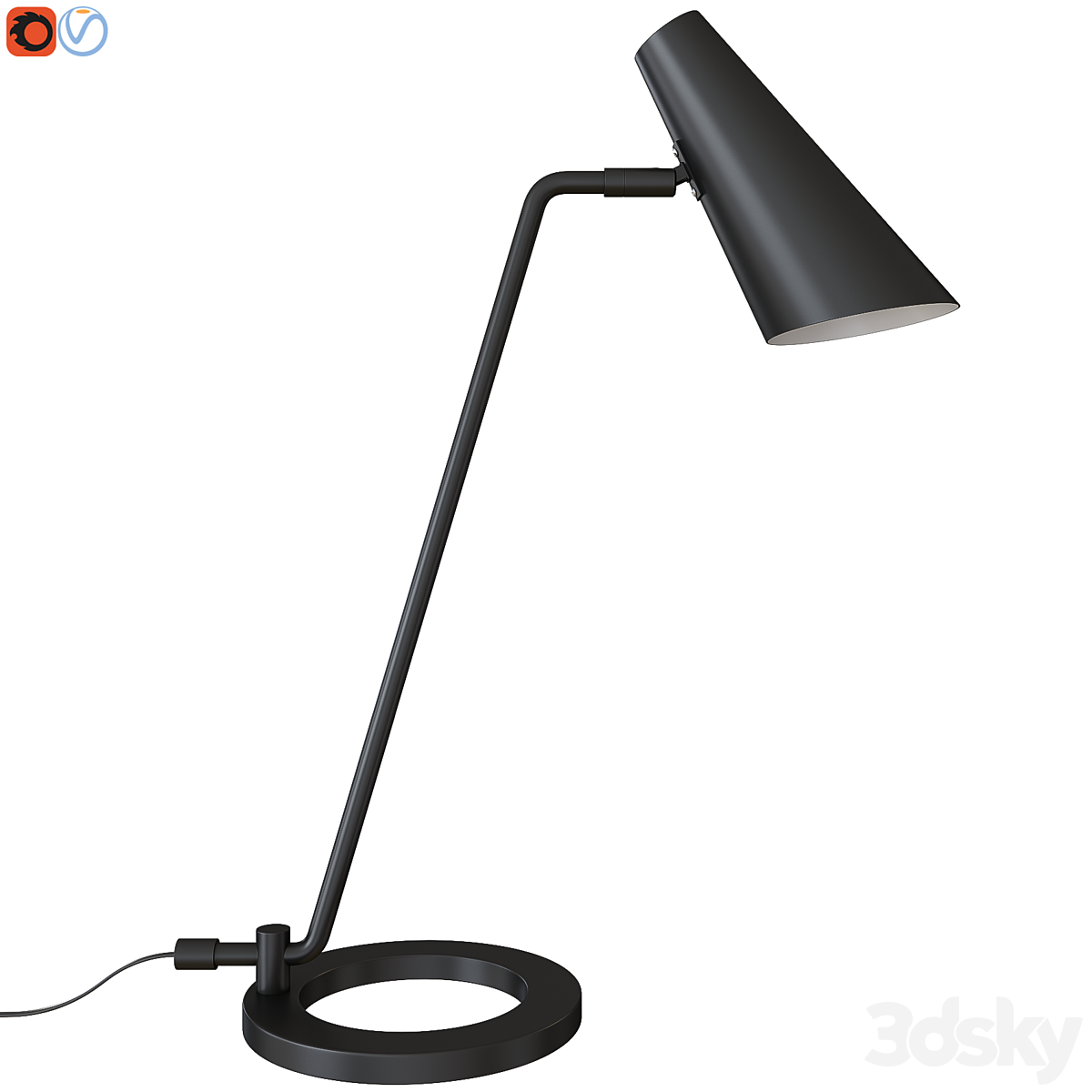 台灯 及 sconce, model CAL, from company Markslöjd, Sweden_小熊猫超级