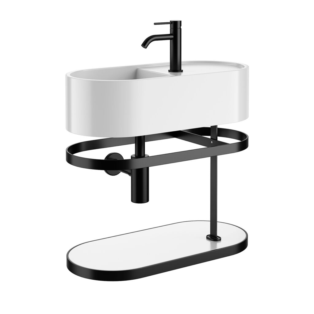 Cielo 〇2026小熊猫超级Les Petites 60 Ovale Vanity Unit_小熊猫超级