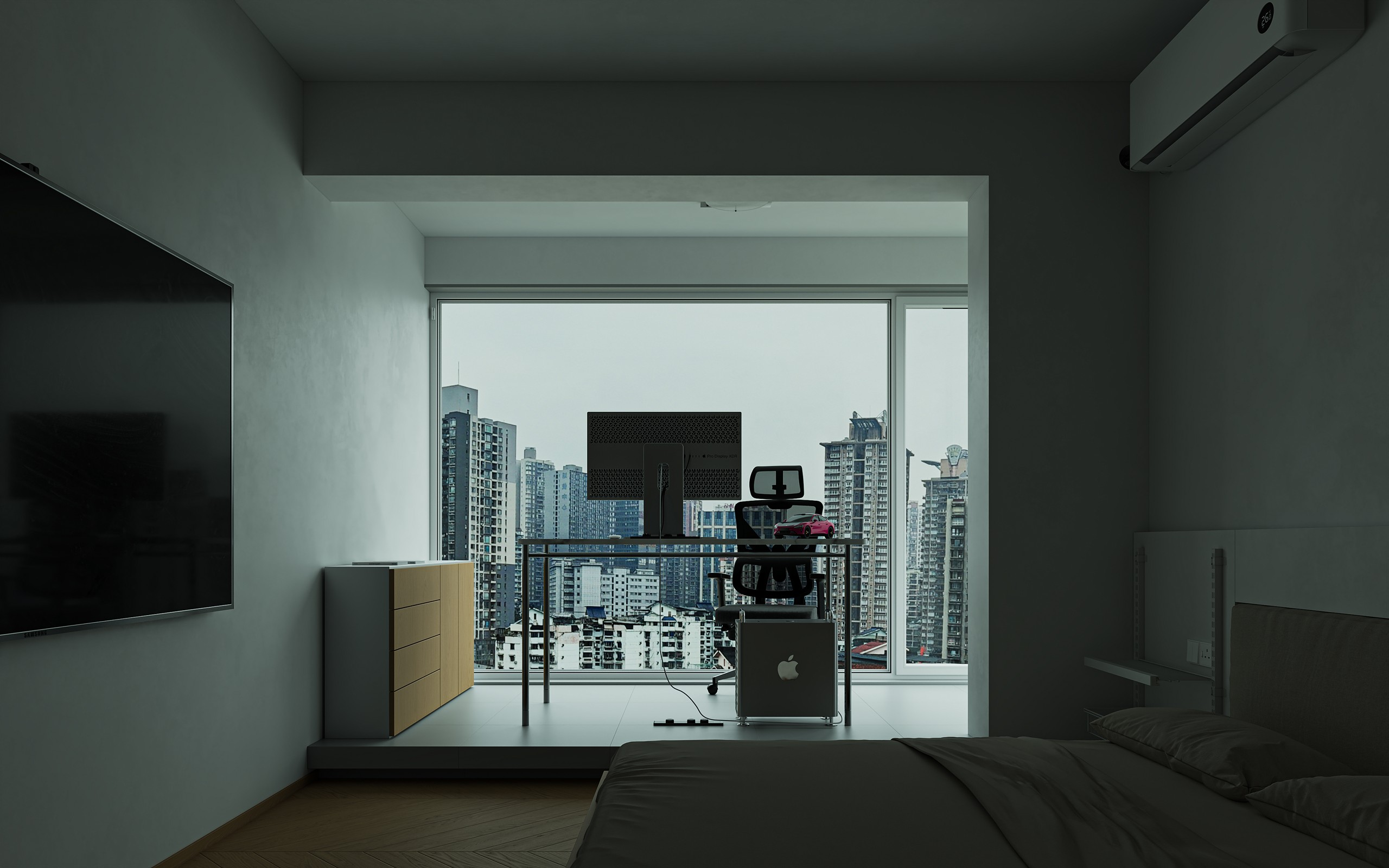 全流程阴天卧室，图片 2