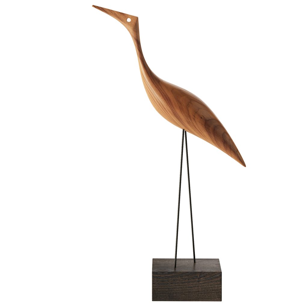 Warm Nordic Beak Bird Tall Heron Decoration_小熊猫超级