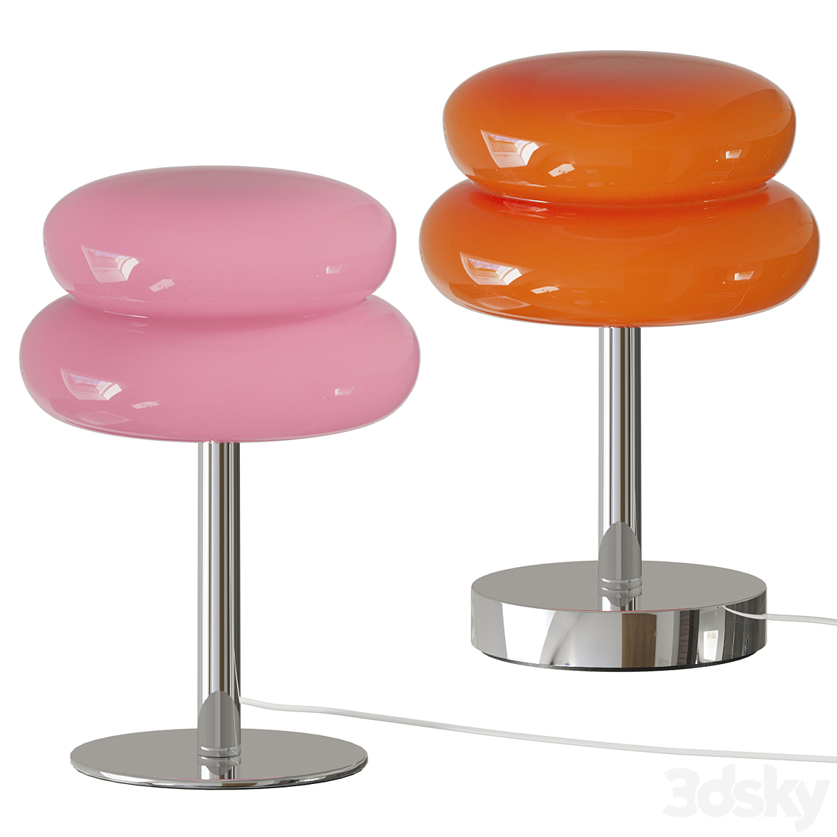 Macaron Lamps_小熊猫超级