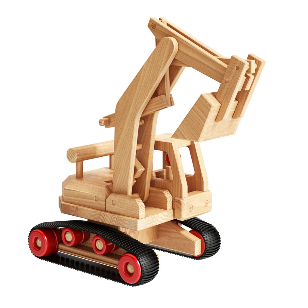 Fagus Fagus Excavator 玩具_小熊猫超级