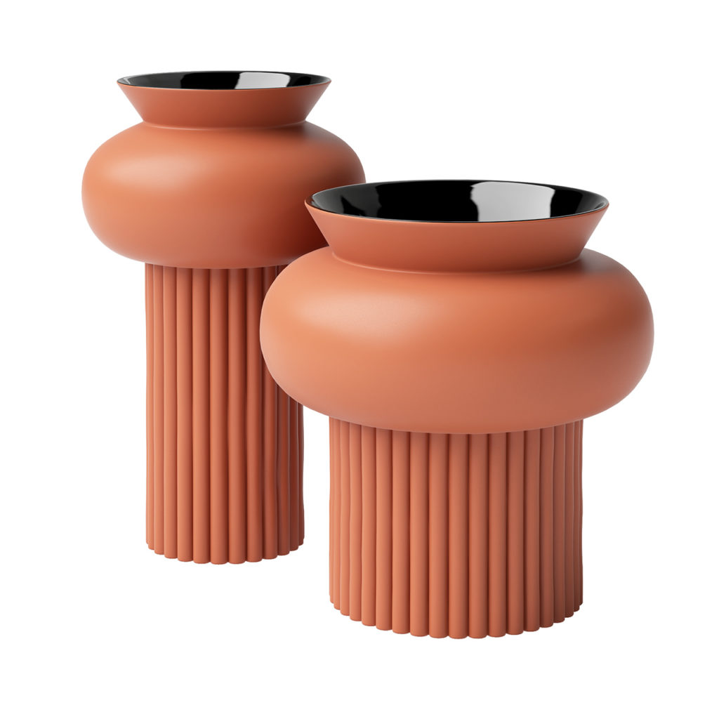 Calligaris 〇2026小熊猫超级Ionico Ceramic Vases_小熊猫超级