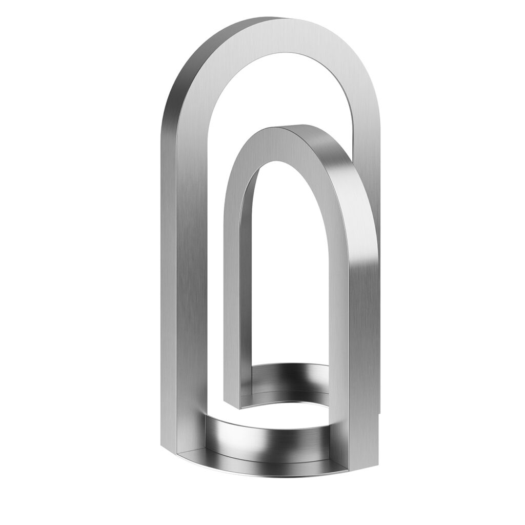 Kristina Dam Studio Arch Steel 雕塑_小熊猫超级