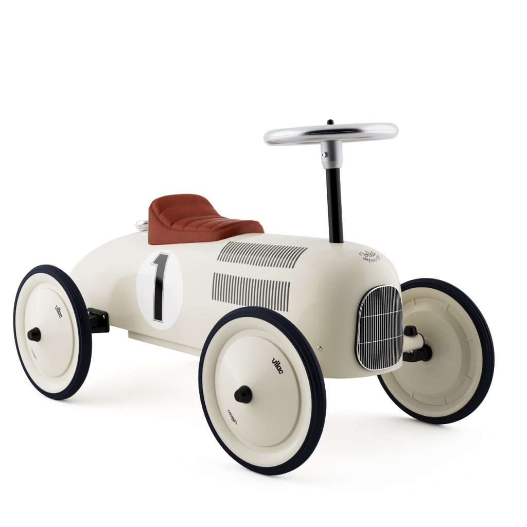 Vilac Retro Ride-On 金属 Car_小熊猫超级