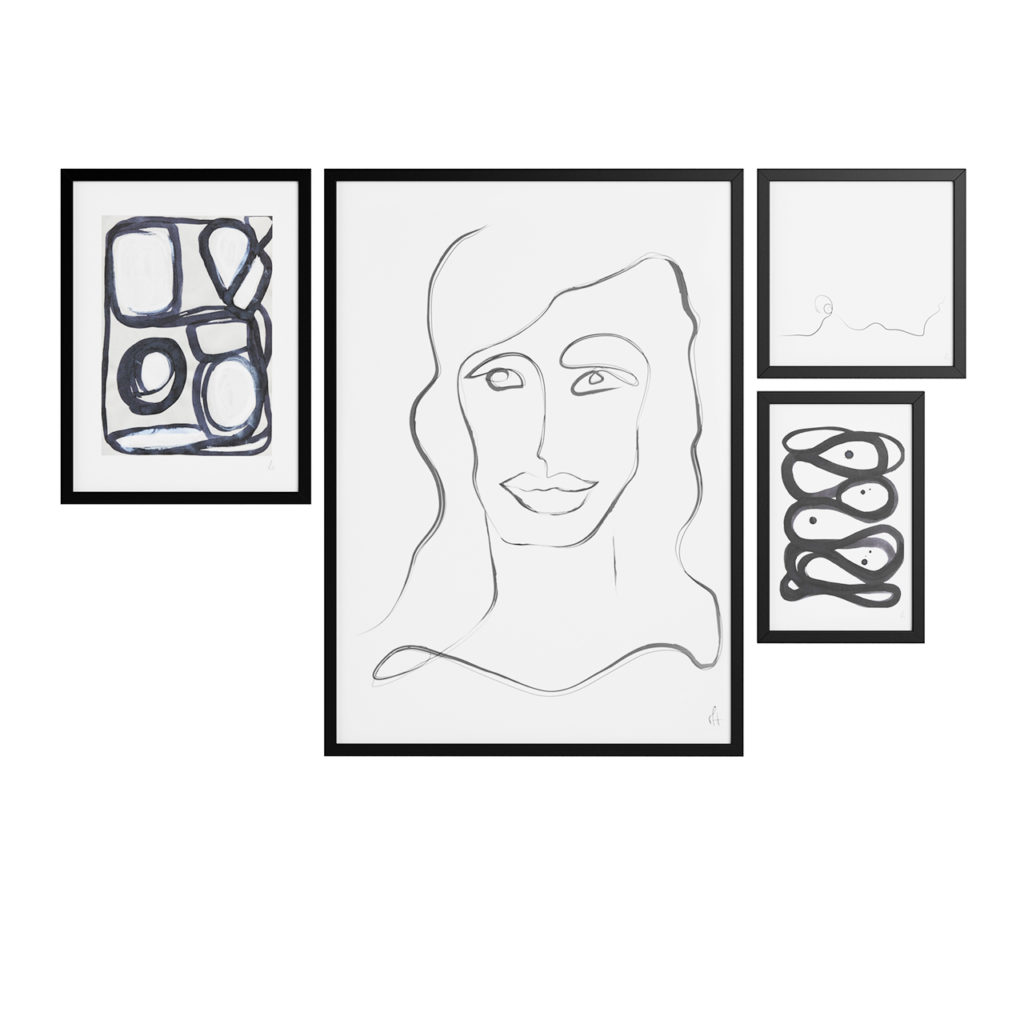BoConcept Art Lines 艺术品 Wall Decor_小熊猫超级