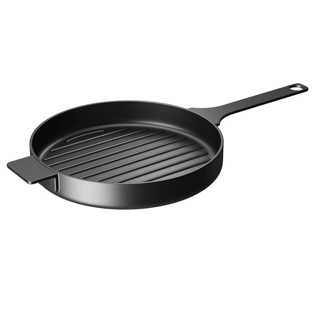 Serax Surface 黑色 Grill Pan_小熊猫超级