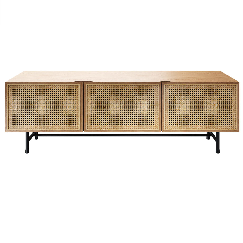 Hans K Racquet TV Console 金属 Legs_小熊猫超级