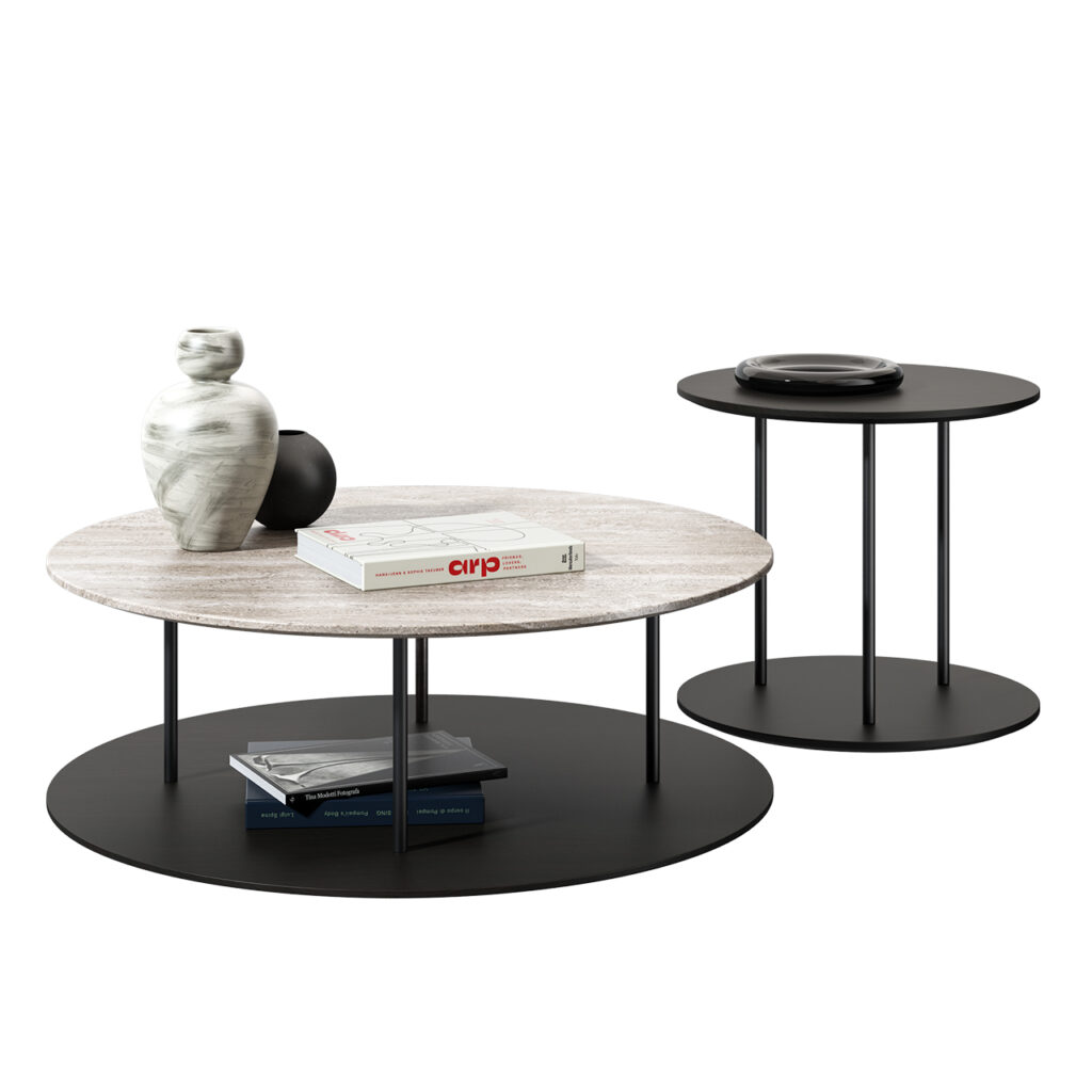 Ditre Italia Staker 圆形 Coffee Tables_小熊猫超级