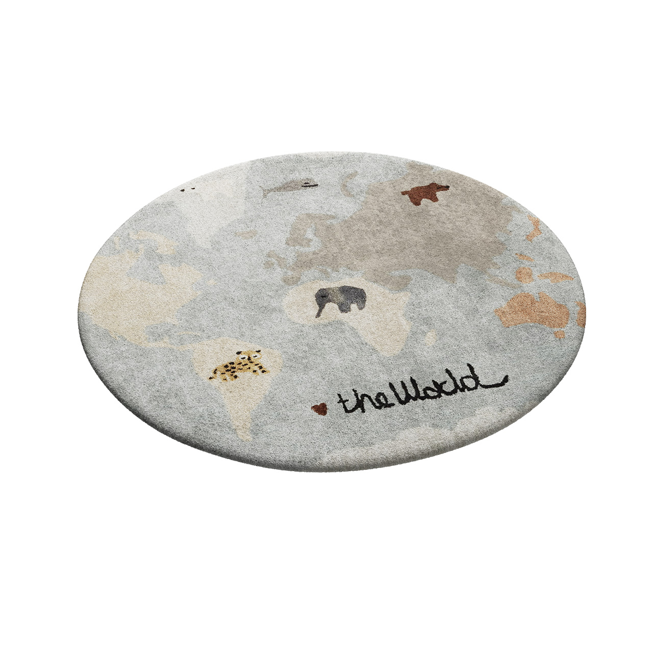 Oyoy Tufted World 地毯_小熊猫超级