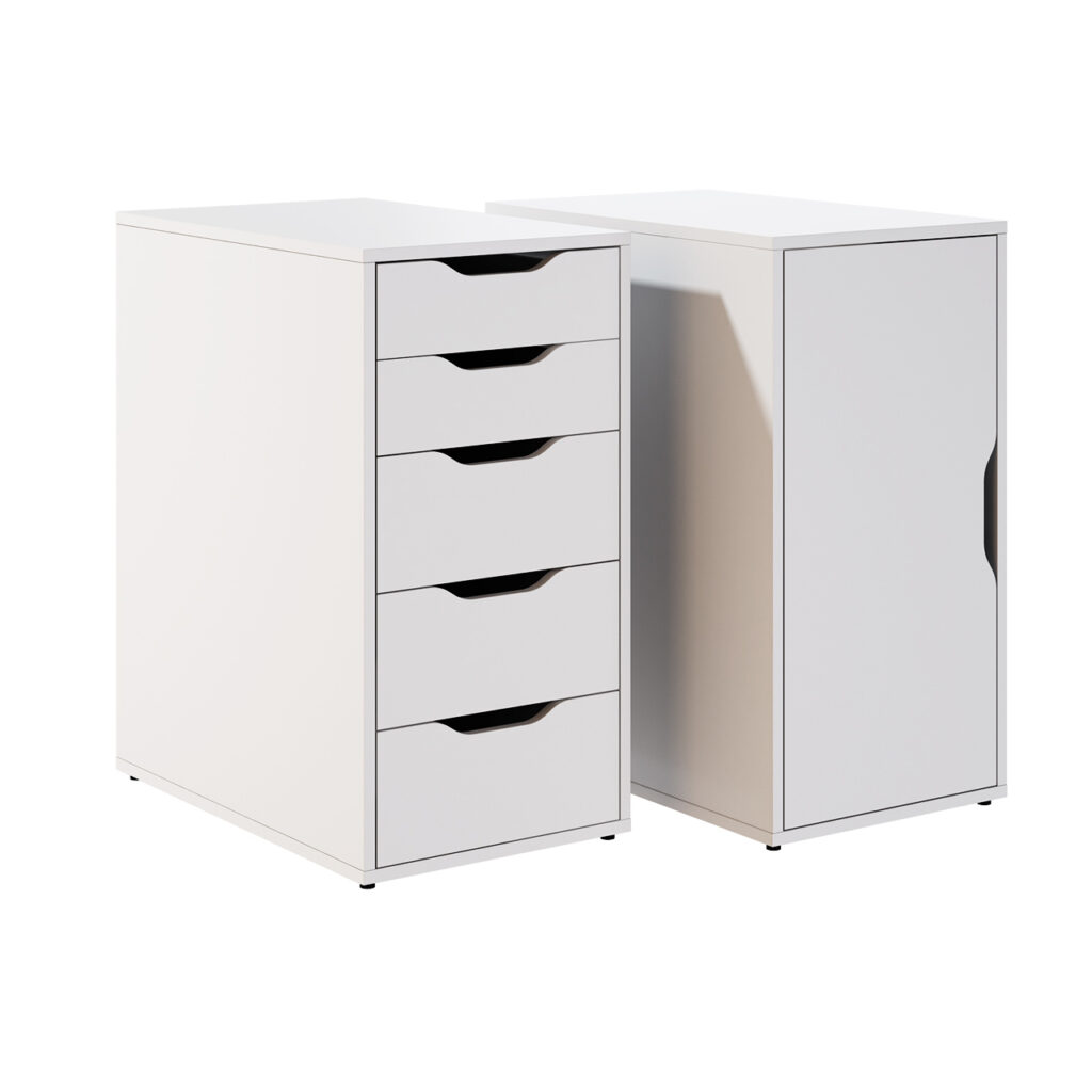 IKEA Alex 抽屉 及 储物 Unit_小熊猫超级
