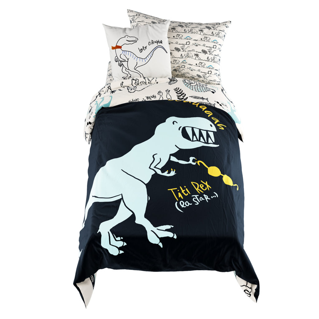 Vertbaudet Dinoland Bedding 套装 for 儿童_小熊猫超级