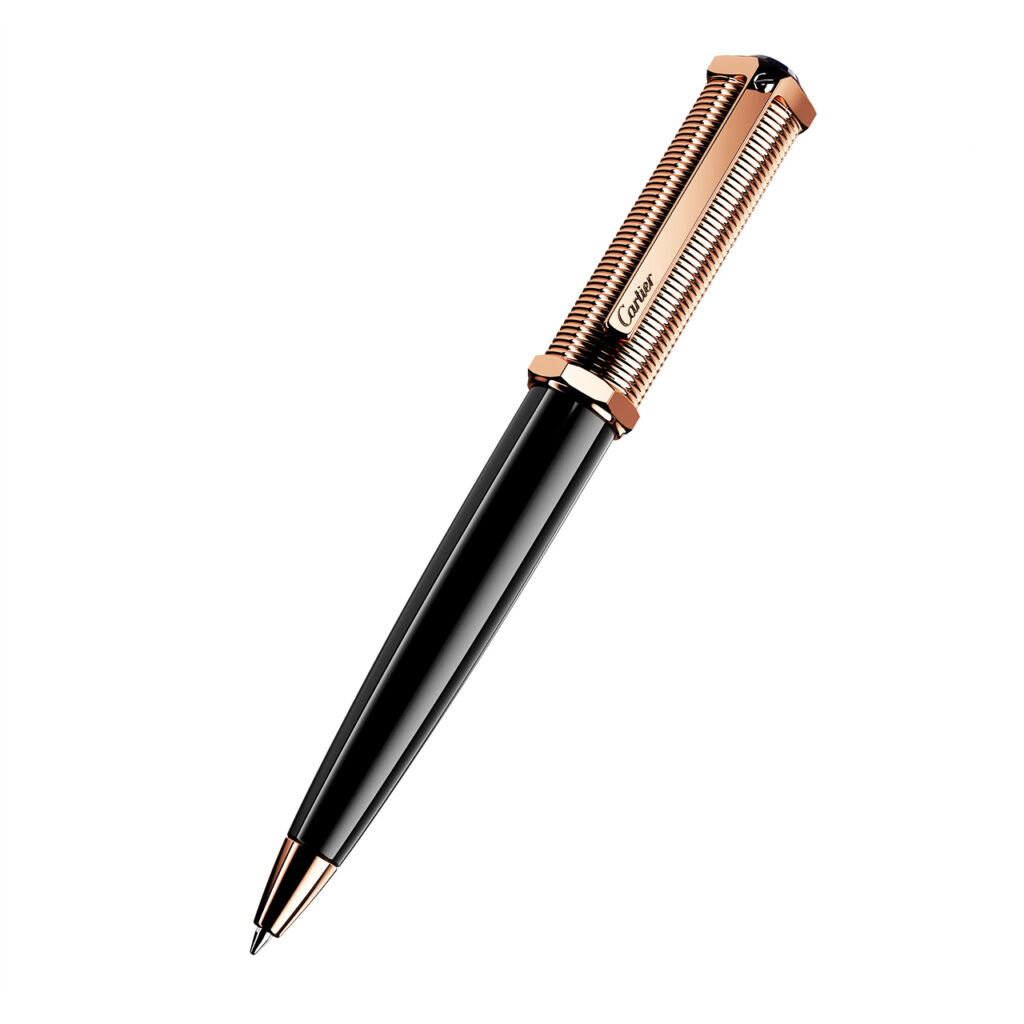 Cartier Santos Dumont Ballpoint Pen_小熊猫超级