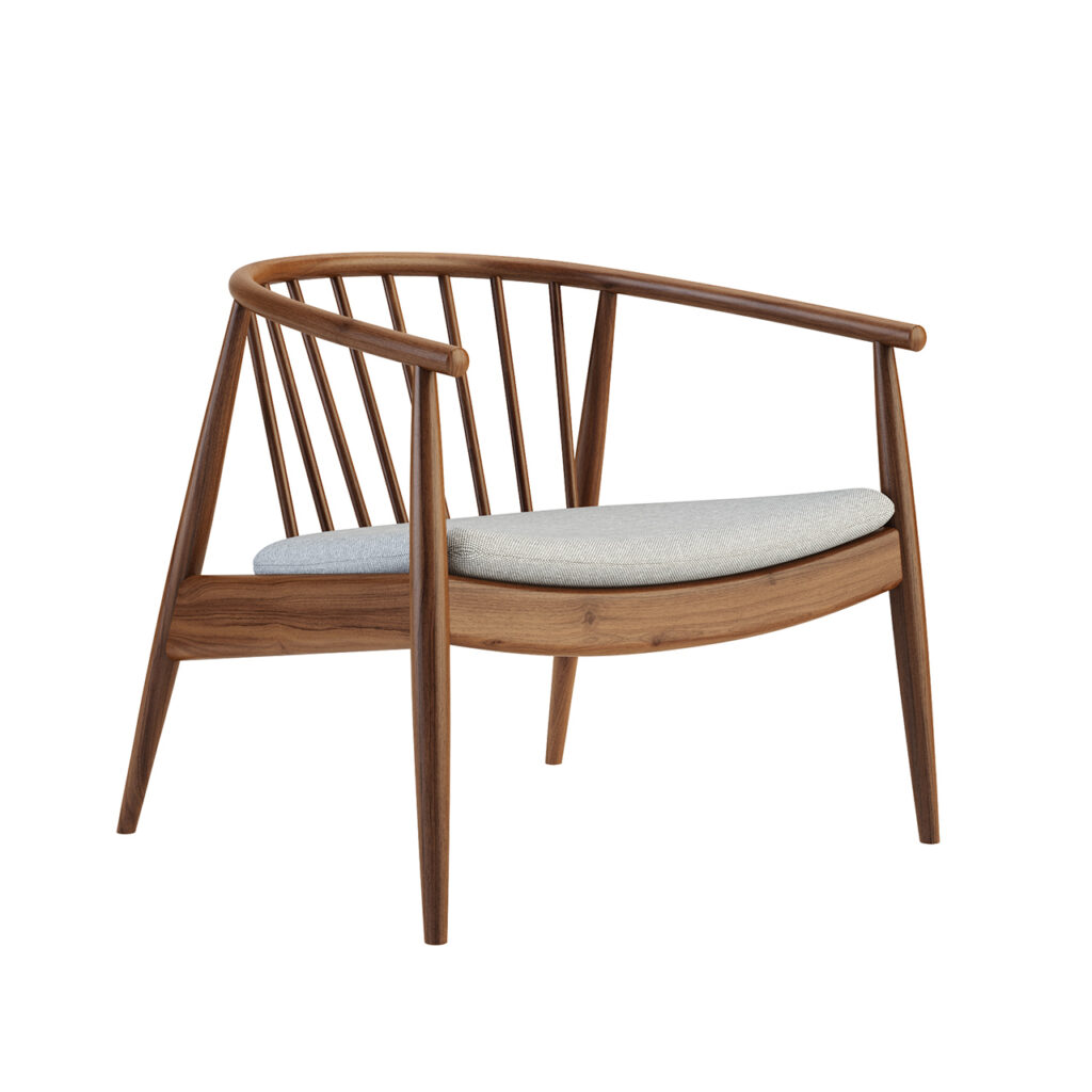 L.Ercolani Reprise 椅子 Upholstered_小熊猫超级
