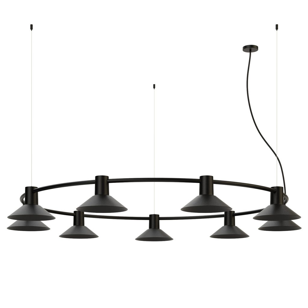 Zero Compose Rail Circle Light 大号 金属 Shade_小熊猫超级