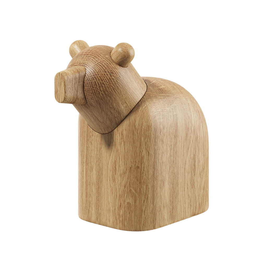 Ligne Roset Karhu 装饰 Bear 雕塑_小熊猫超级