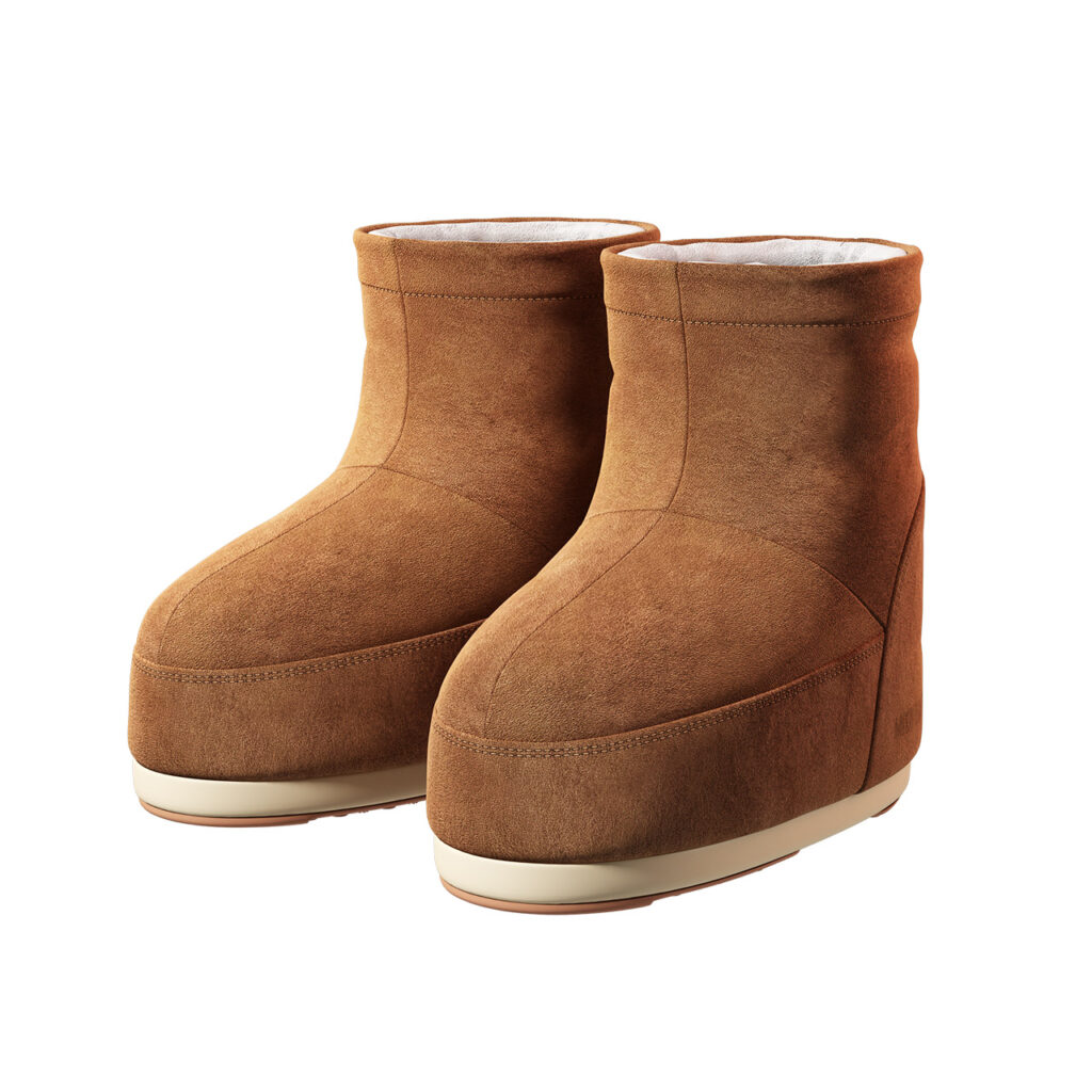 Tecnica Moon Boot No Lace Tan Suede_小熊猫超级