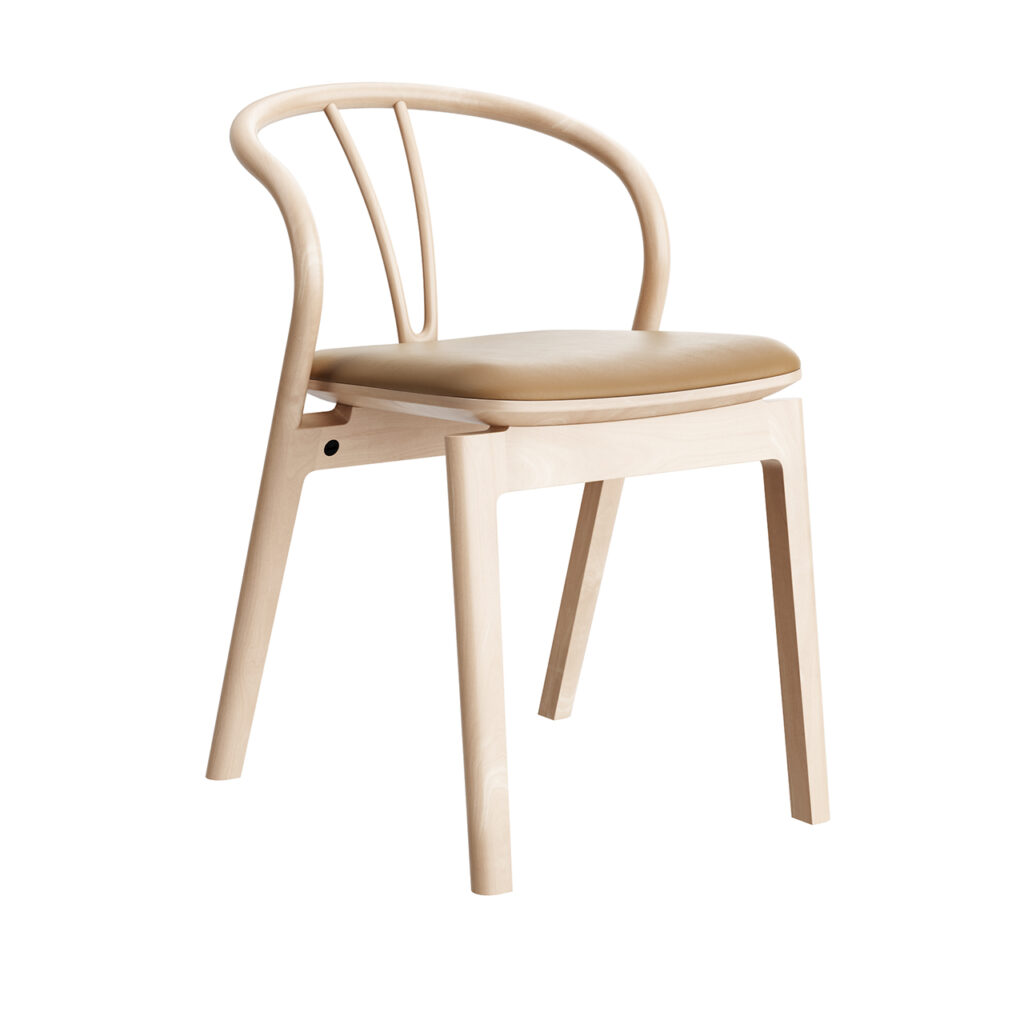 L Ercolani Flow 餐椅 DM Upholstered_小熊猫超级