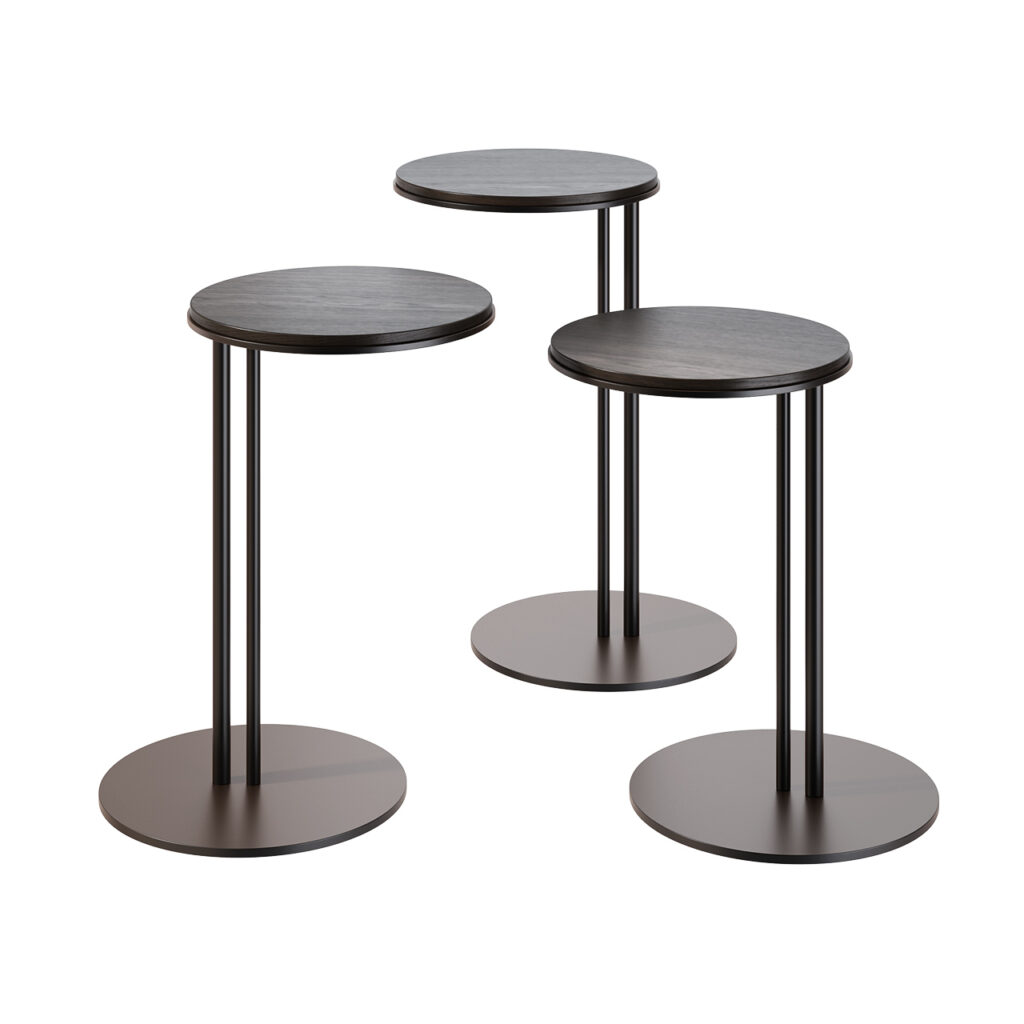 Cattelan Italia Sting 木质 XL Side Tables_小熊猫超级