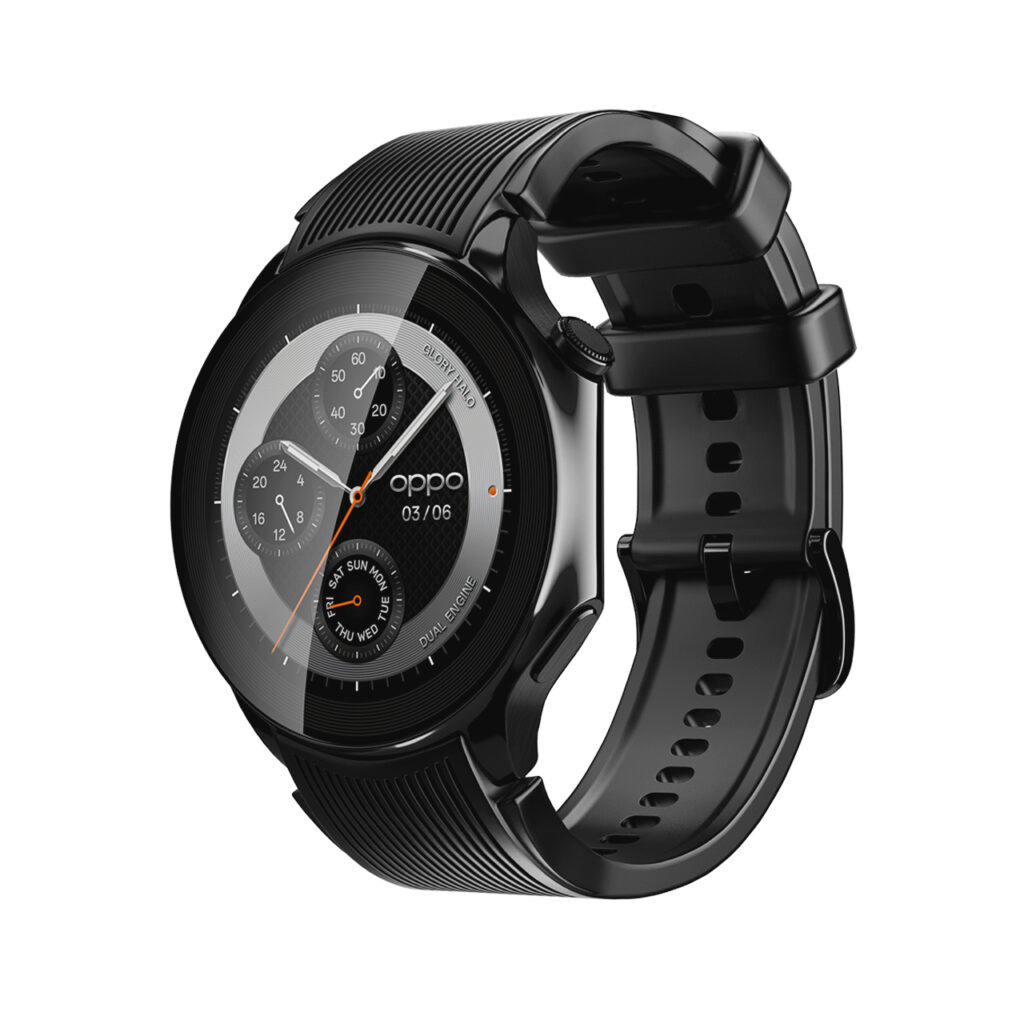 Oppo Watch X Platinum 黑色_小熊猫超级