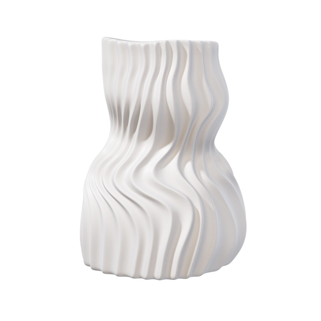 Bloomingville 〇2026小熊猫超级Sahal Ceramic 花瓶_小熊猫超级