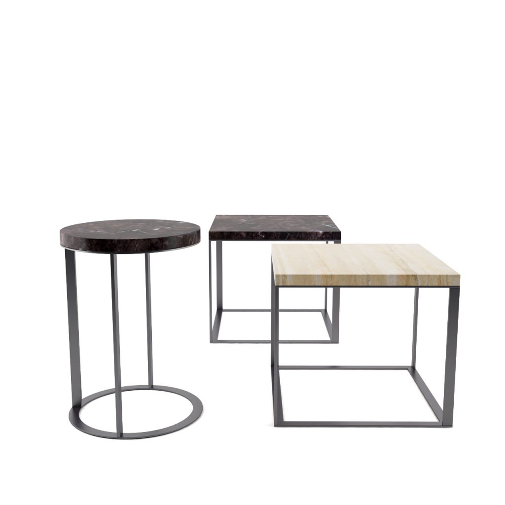 B&B Italia Lithos Tables_小熊猫超级