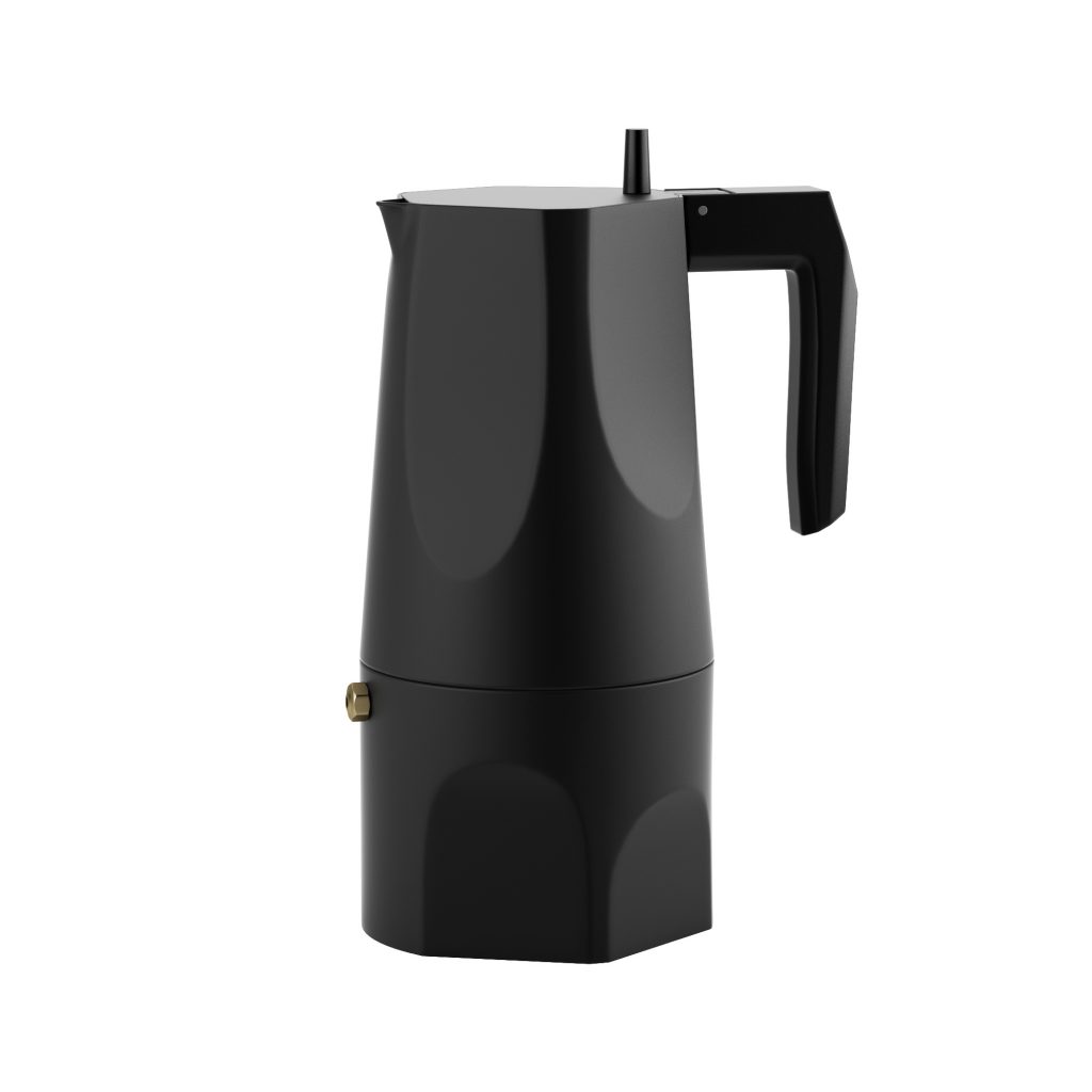 Alessi Ossidiana Coffee Maker_小熊猫超级